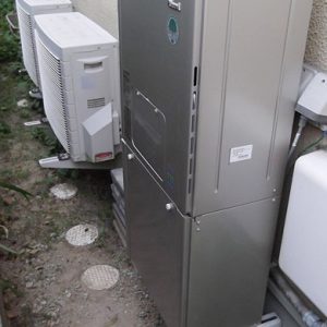 大阪府箕面市K様 RVD-E2401AW2-1 リンナイ製エコジョーズ・ガス給湯暖房機の取替交換工事
