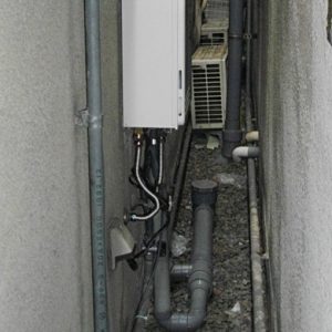 大阪府茨木市S様 GQ-C2422WZD-FH ノーリツ製エコジョーズ・業務用ガス給湯器の取替交換工事