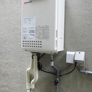 大阪府吹田市M様 GQ-1637WS ノーリツ製ガス給湯器の取替交換工事