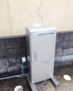 京都府長岡京市F様 RVD-E2401AW2-1 リンナイ製エコジョーズ・ガス給湯暖房機の取替交換工事