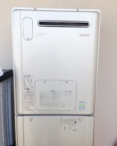 大阪府箕面市K様 RVD-E2401SAW2-1 リンナイ製エコジョーズ・ガス給湯暖房機への取替交換工事