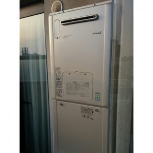 大阪府大阪市西区K様 RVD-E2405SAW2-1 リンナイ製エコジョーズ・ガス給湯暖房機への取替交換工事