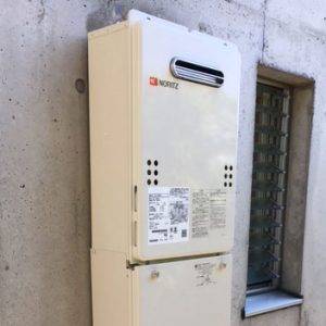 兵庫県芦屋市  RUX-V1611W-E 給湯器取替交換工事