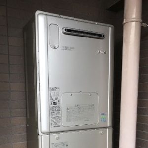 大阪府吹田市 リンナイ 給湯暖房機 取替交換工事