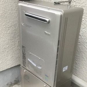 兵庫県宝塚市 リンナイ 給湯暖房機 取替交換工事