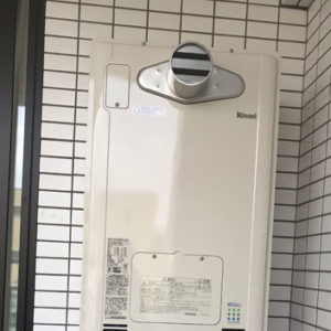 東京都品川区 リンナイ 給湯暖房機 取替交換工事