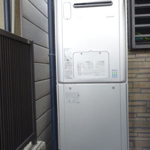 兵庫県川西市 リンナイ 給湯暖房機 取替交換工事