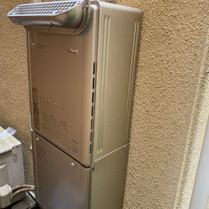 大阪府茨木市 リンナイ 給湯暖房機 取替交換工事