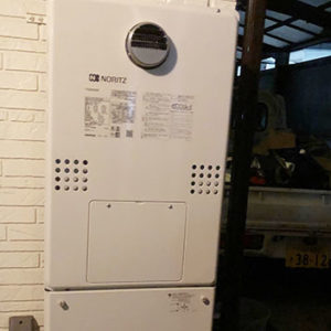 東京都多摩市 ノーリツ 給湯暖房機 取替交換工事