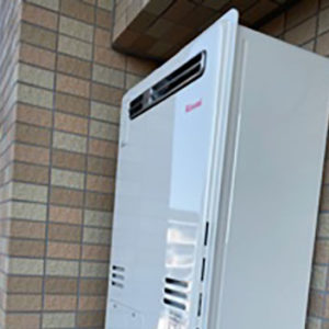 千葉県松戸市 リンナイ 給湯暖房機 取替交換工事